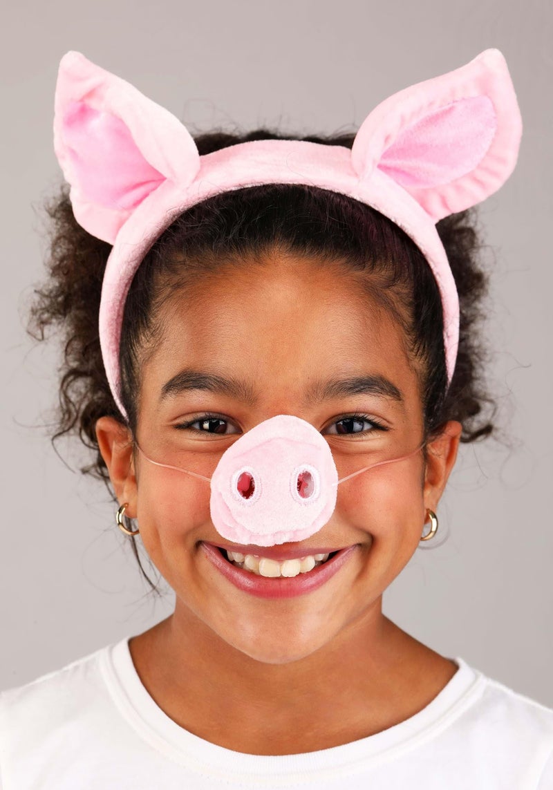 elope Pig Ears Headband Nose and Tail Costume Kit Standard - Image 3