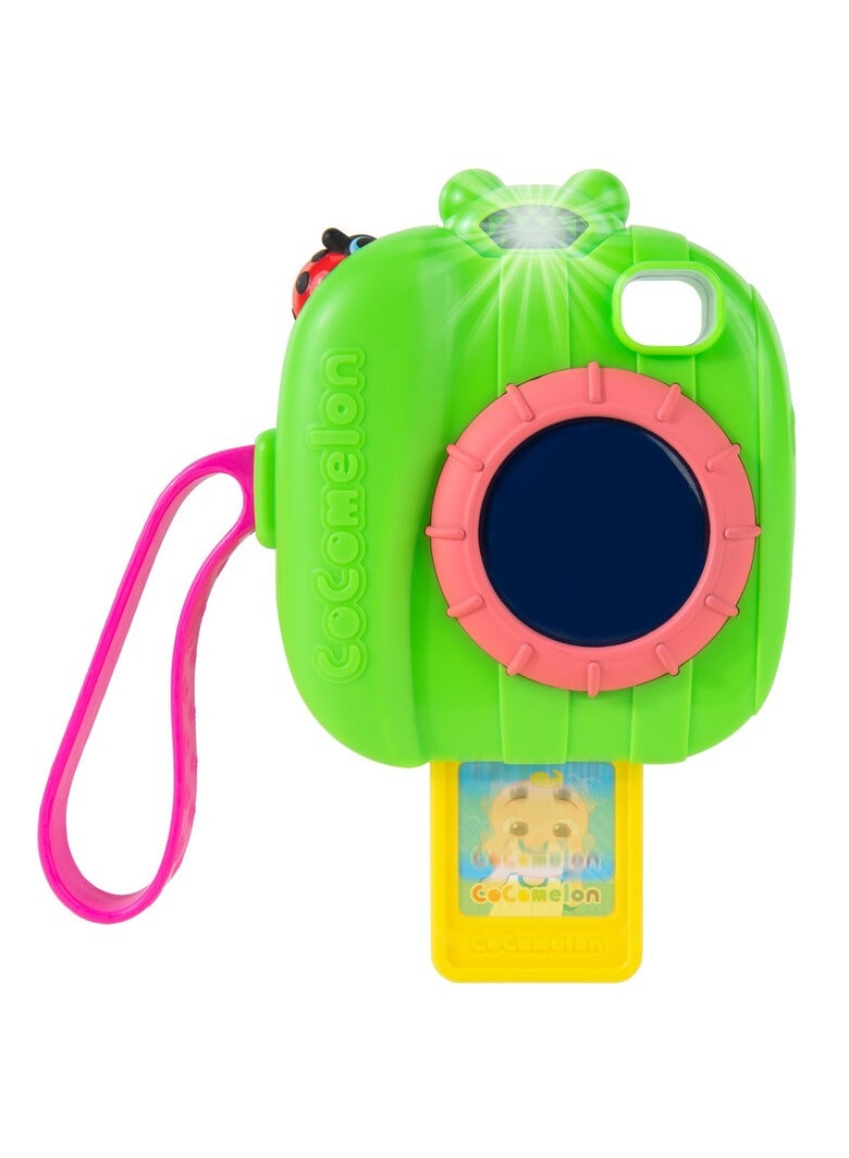 Jazwares Cocomelon Musical Play Camera, Battery Operated | Features a Cute Snapshot of JJ | Music and Camera Shutter Sound! | Toy Camera | Gift for Kids - Image 1