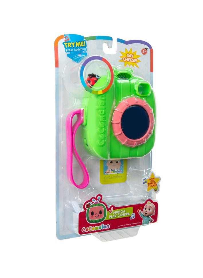 Jazwares Cocomelon Musical Play Camera, Battery Operated | Features a Cute Snapshot of JJ | Music and Camera Shutter Sound! | Toy Camera | Gift for Kids - Image 3