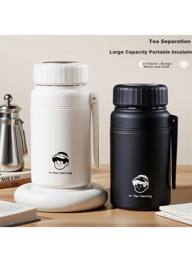 Pakchoice Large Capacity Insulated Water Bottle High-quality Stainless Steel Tea Separation Mug 316 Stainless Steel Tea Infuser Cup For Men And Women - Image 3