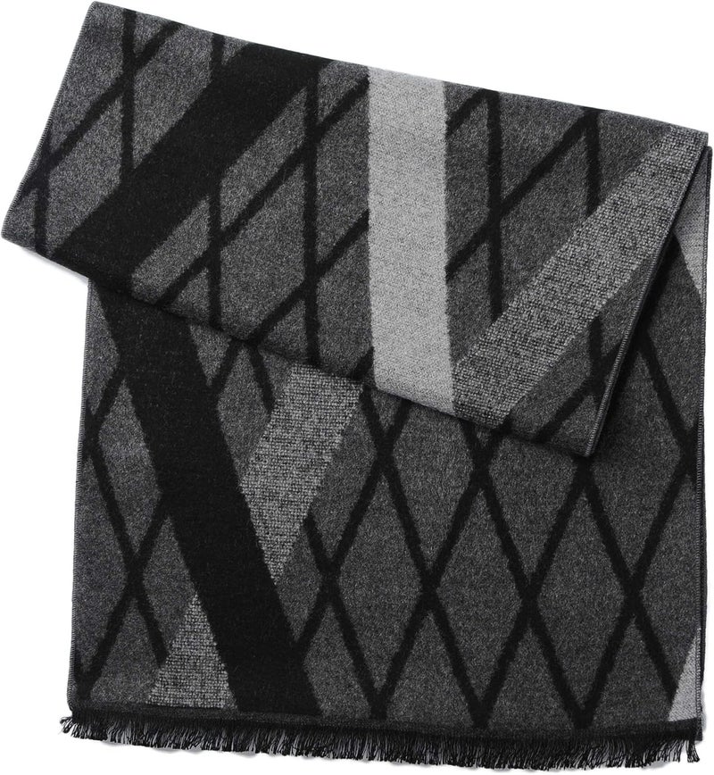 EP Mode Men's Winter Scarf, Cashmere Feel, Super Soft & Warm - Image 4