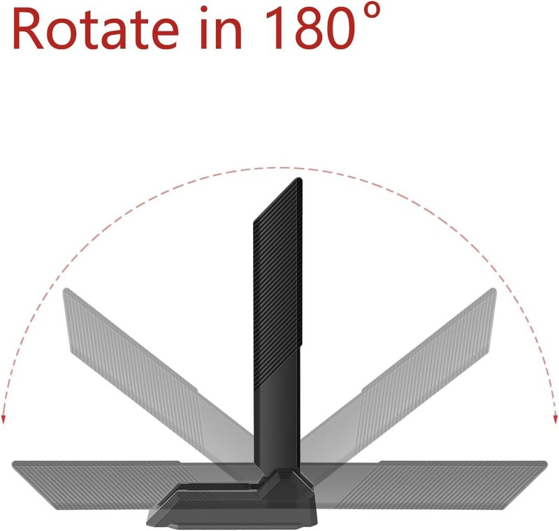 slinkdsco External Tri-Band 802.11BE Performance WiFi 7 Antenna with RP-SMA Male Connector for WiFi 7 PC Desktop Computer Extendable Router ASUS ROG Gaming Motherboard, Slinkdsco - Image 3