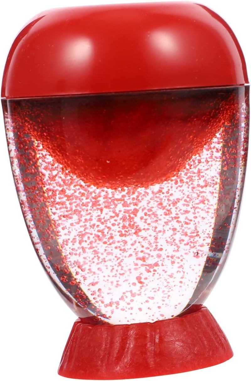 ABOOFAN Imitation Volcanic Eruption Sand Clock Creative Floating Hourglass with Base Elegant Decorative Timer for Home Decor Unique Present Choice for Special Occasions - Image 1