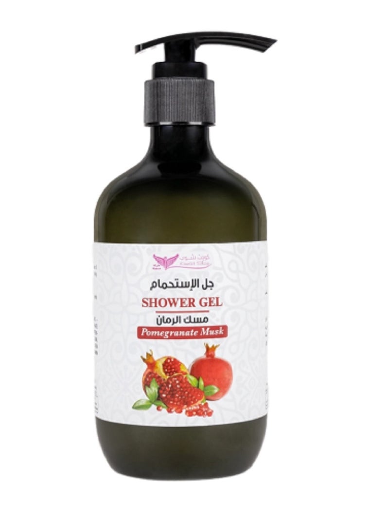 Kuwait Shop Shower Gel Pomegranate Musk  500ML