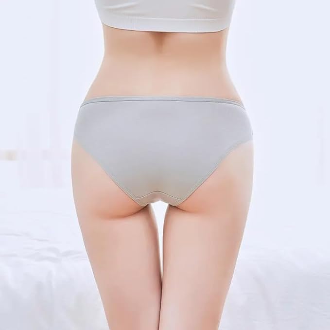 WARZIX Comfortable Cotton Blend Panties for Women & Girls | Daily Use Hipster Panty Combo | Cotton Underwear for Ladies, Teens, Students & Period Wear (in, Alpha, M, 6, Multicolor) - Image 3