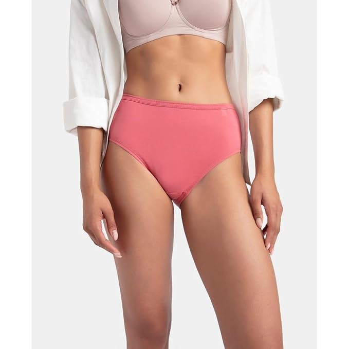 WARZIX Comfortable Cotton Blend Panties for Women & Girls | Daily Use Hipster Panty Combo | Cotton Underwear for Ladies, Teens, Students & Period Wear (in, Alpha, M, 6, Multicolor) - Image 4