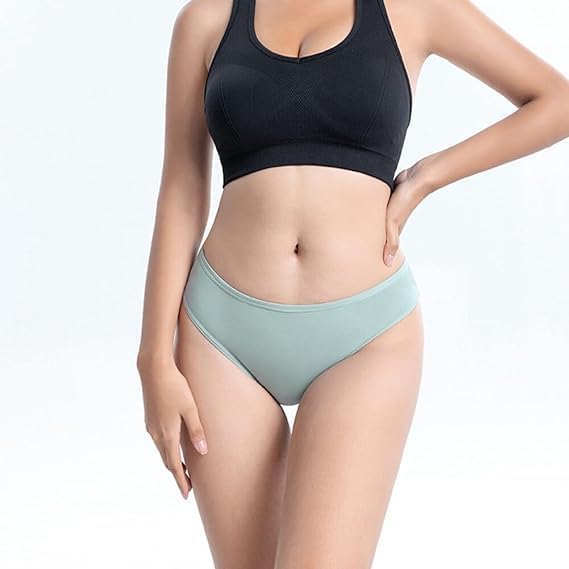 WARZIX Comfortable Cotton Blend Panties for Women & Girls | Daily Use Hipster Panty Combo | Cotton Underwear for Ladies, Teens, Students & Period Wear (in, Alpha, M, 6, Multicolor) - Image 2