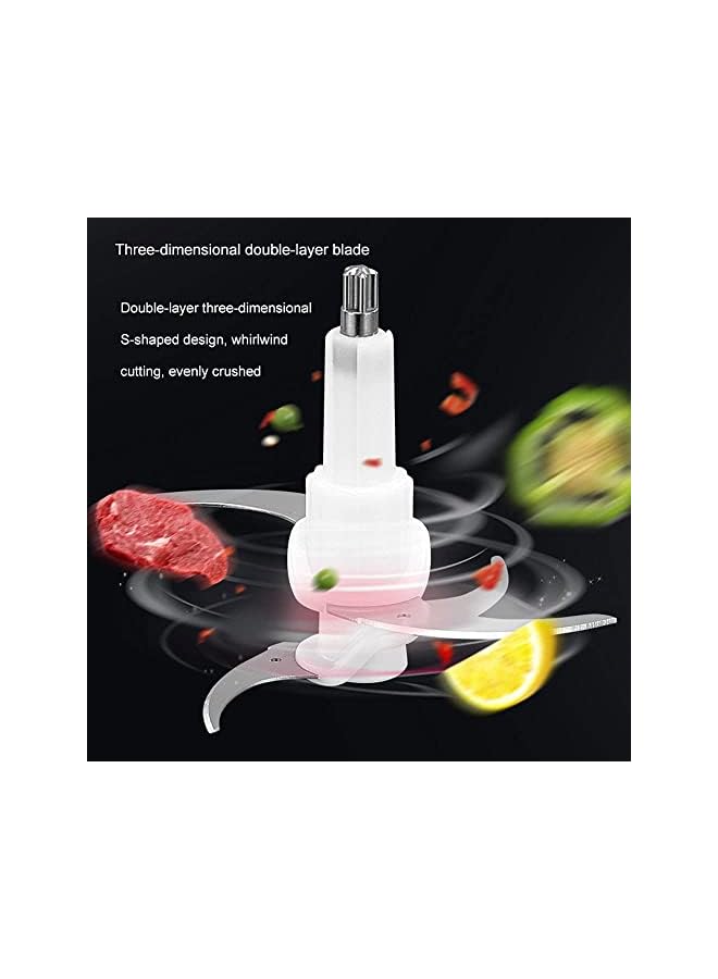 Meat Grinders Electric UK Plug 3L 300W & Electric Mini Garlic Chopper(250ml) USB