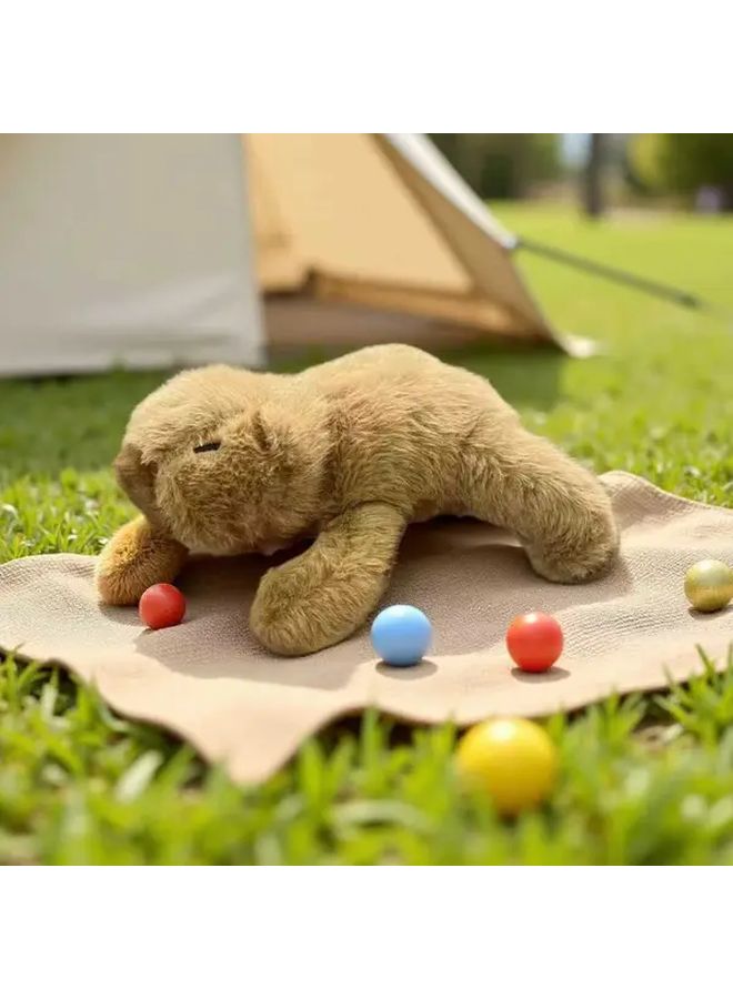 Cute Plush Toy Soft Fluffy Stuffed Animal With Expressive Eyes Palm Treasure Papa Kapi - Image 4