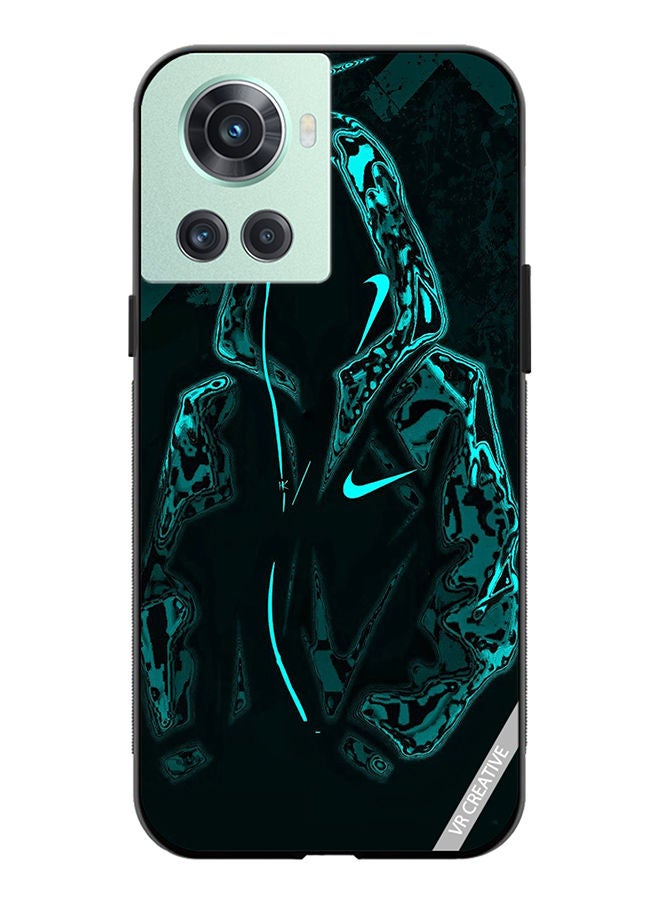 VR CREATIVE Protective Case Cover For OnePlus 10R Msk Guy In Green Jacket Design Multicolour - Image 1