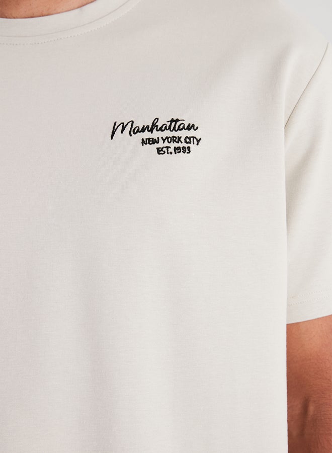 trendyol Premium Embroidered Oversize Tracksuit Set - Image 4