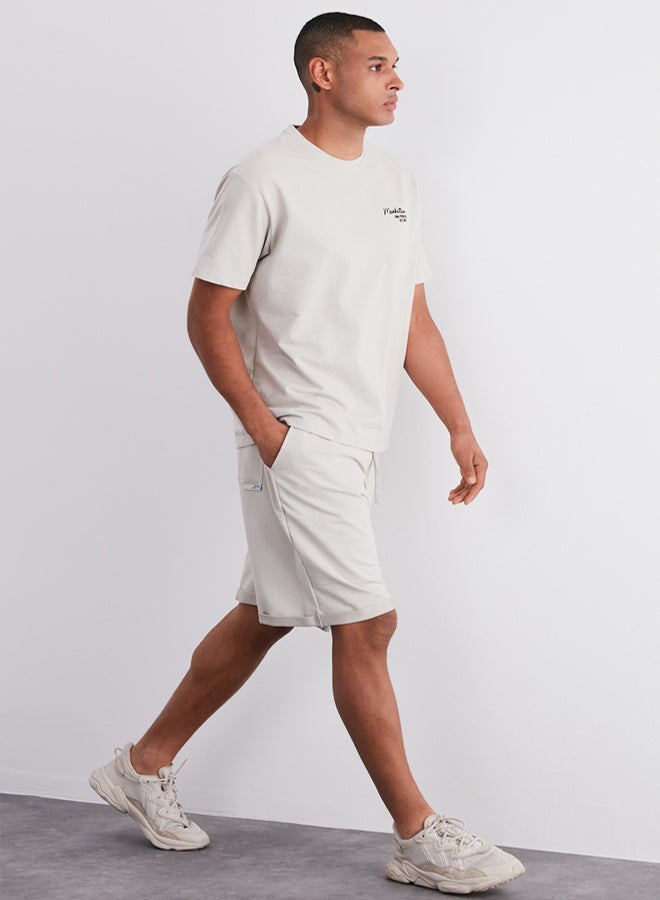 trendyol Premium Embroidered Oversize Tracksuit Set - Image 2