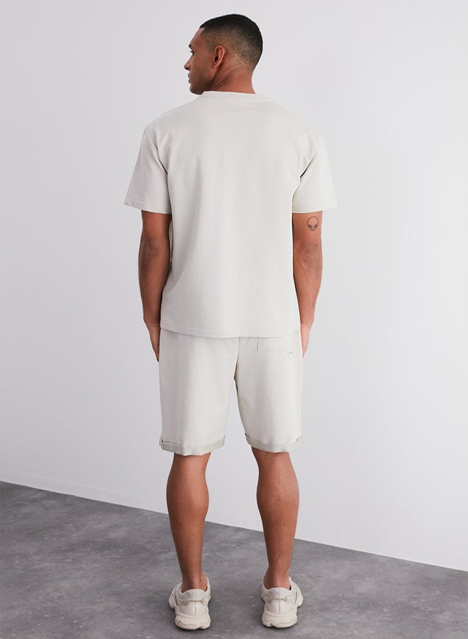 trendyol Premium Embroidered Oversize Tracksuit Set - Image 5