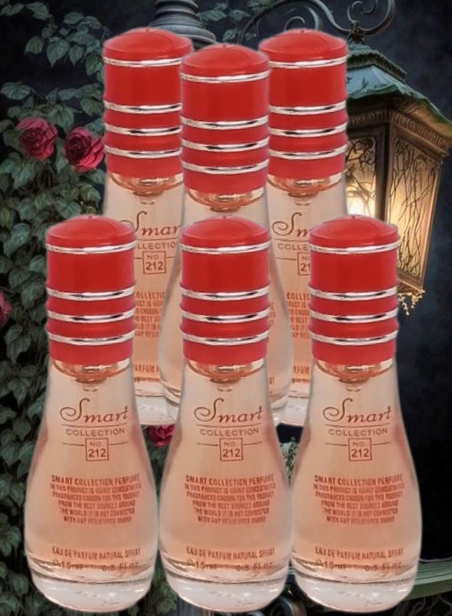 Smart collection 6 Pieces Smart Collection Number 212 Perfume 15ML - Image 1