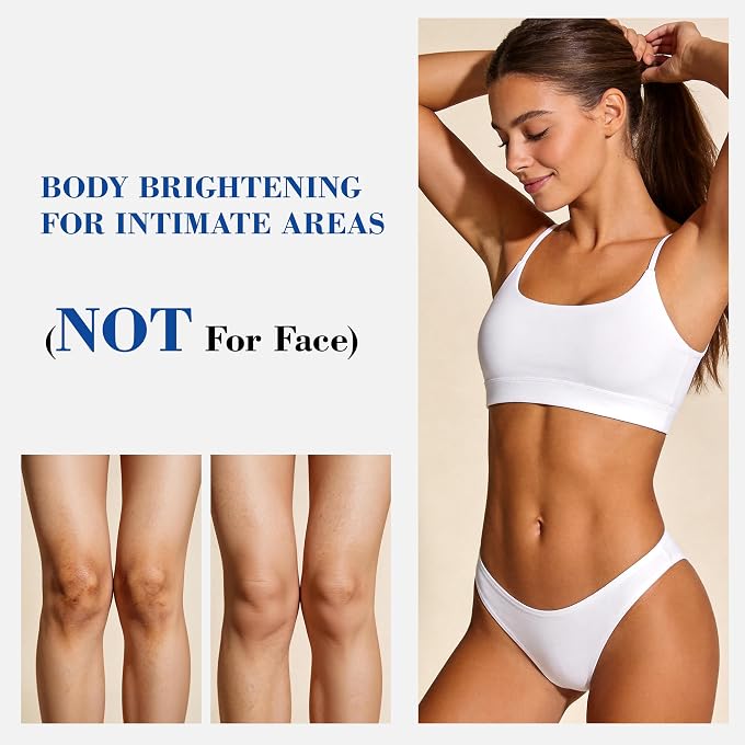 YOOJ 1.7 Fl OZ Skin Bleaching & Lightening Cream, Hydrating Whitening Lotion for Intimate Private Area, Inner Thighs, Bikini Line, Underarms, Elbows and Knees for Sensitive Body Skin - Image 2