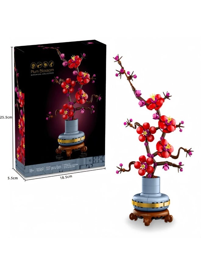 Botanicals Plum Blossom  flower decor 10369 (327) Pieces