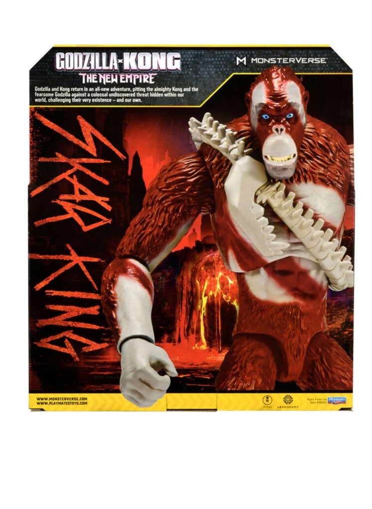 Playmates Toys - Godzilla x Kong 11"Figure Giant Skar King with Bone Whipslash - Image 1