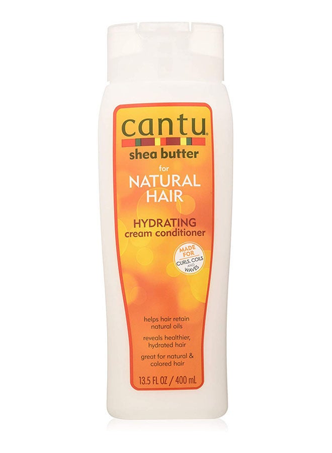 Cantu Hydrating Cream Conditioner With Shea Butter For Natural Hair White 400ml - Image 1