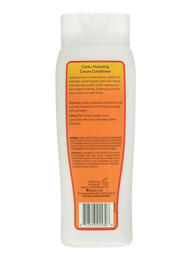 Cantu Hydrating Cream Conditioner With Shea Butter For Natural Hair White 400ml - Image 2