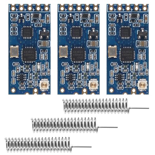 Coliao 3pcs HC-12 433Mhz SI4463 SI4438 Wireless Serial Port Module 1000M Replace Bluetooth with Antenna - Image 1