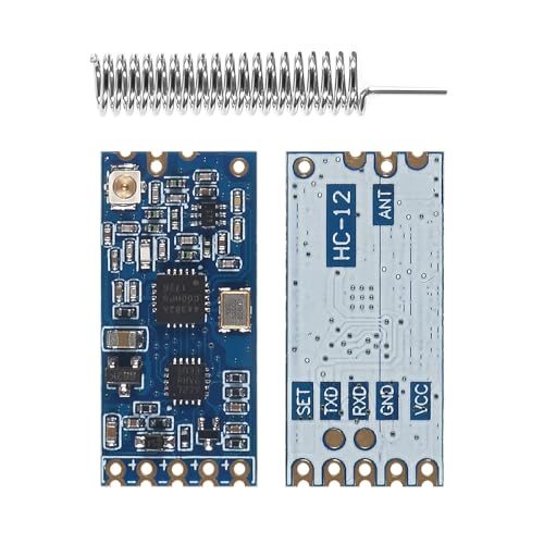 Coliao 3pcs HC-12 433Mhz SI4463 SI4438 Wireless Serial Port Module 1000M Replace Bluetooth with Antenna - Image 2