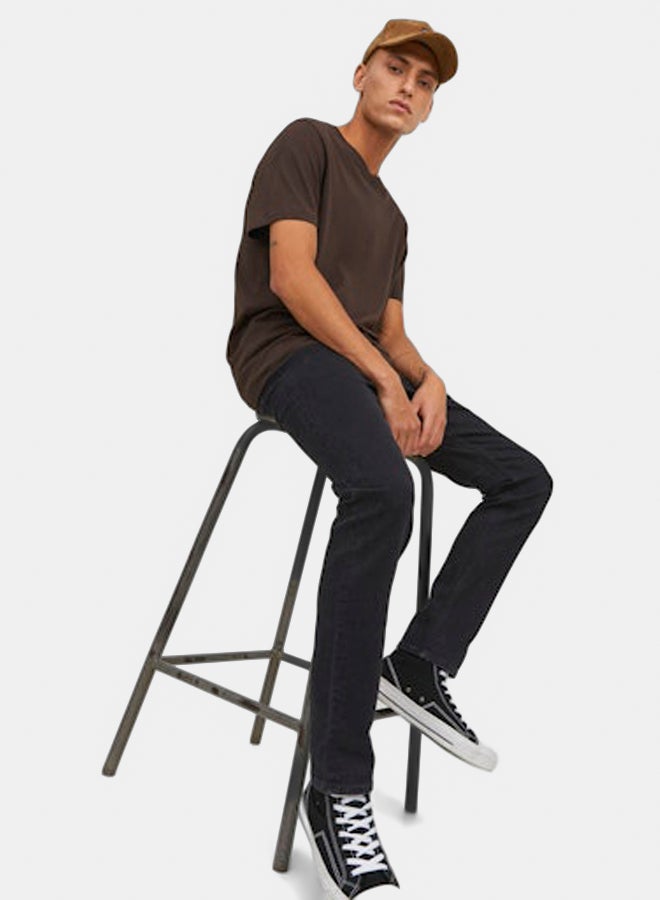 JACK & JONES Mens Glenn Original Jeans SQ 356 - Image 2