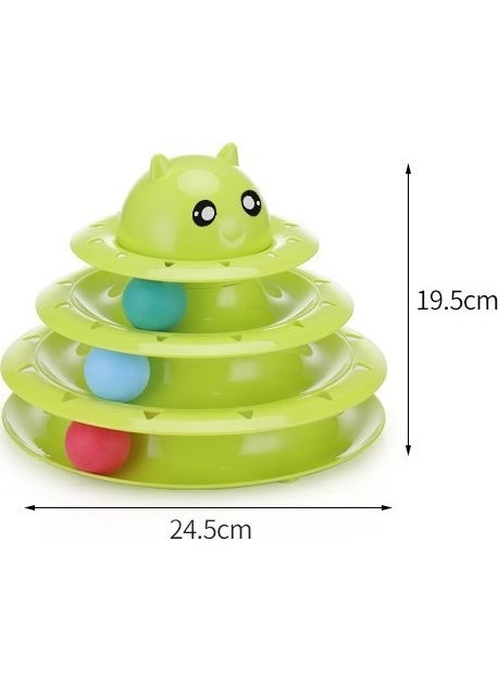 3 Tiers Cat Toy with Cat Head - pzsku/Z08FE6A07B30627ED817CZ/45/_/1728631046/0f2f4fb1-5bb3-46f4-ac8d-dd66f611c412