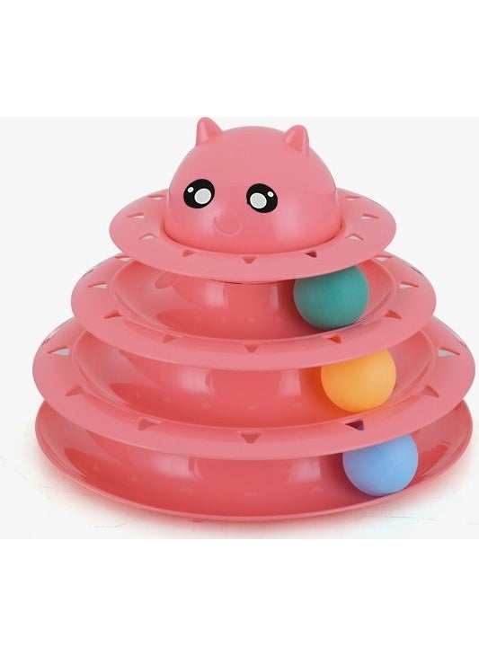 3 Tiers Cat Toy with Cat Head - pzsku/Z08FE6A07B30627ED817CZ/45/_/1728631062/a8f6390d-b232-4f4e-9219-4f4ed9b64892