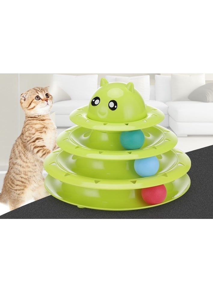 3 Tiers Cat Toy with Cat Head - pzsku/Z08FE6A07B30627ED817CZ/45/_/1731276726/998c061f-3d26-4fd3-ad44-f22c9cfa39d5