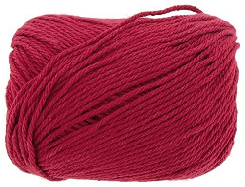 Lily Sugar 'n Cream 100% Cotton Yarn, 2.5 oz. Ball •• Country RED •• - Image 2