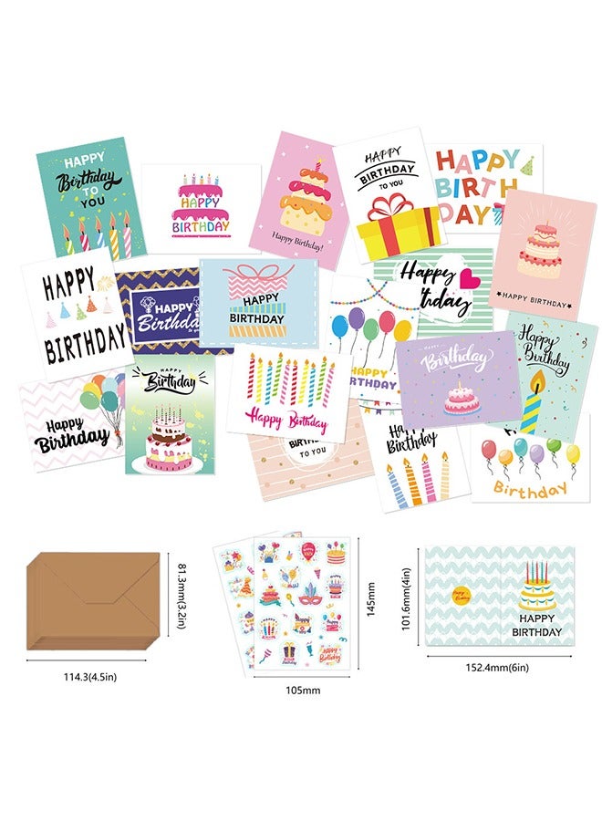 42 بطاقة صغيرة فارغة للعيد ميلاد مع مظروفات وملصقات - بطاقات تهنئة بعيد الميلاد - فارغة من الداخل للرسائل الشخصية - مجموعة بطاقات أنيقة بالجملة للهدايا والحفلات - Image 2