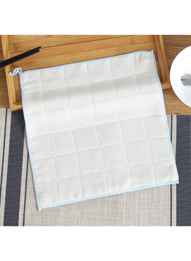 Dishwashing Towel 30*30cm Scouring Pad Dirty Bamboo Fiber Cleaning Rag Dishcloth Manufacturer