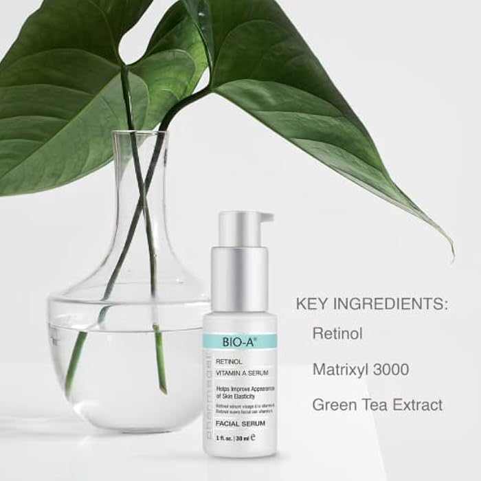 Pharmagel Bio-A Facial Serum | Retinol Serum | Anti Aging and Anti Wrinkle | Smoothes, Softens, & Brightens Skin - 1 fl. oz. - Image 4