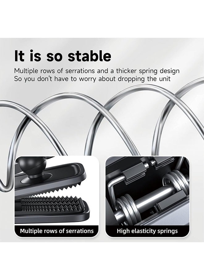 TELESIN - Backpack Strap Clamp Magnetic Swivel Clip for Cam 360°Rotating Adjustable Strap Mount Quick Clip Mount Compatible with GoPro11/10/9/8 - Image 1
