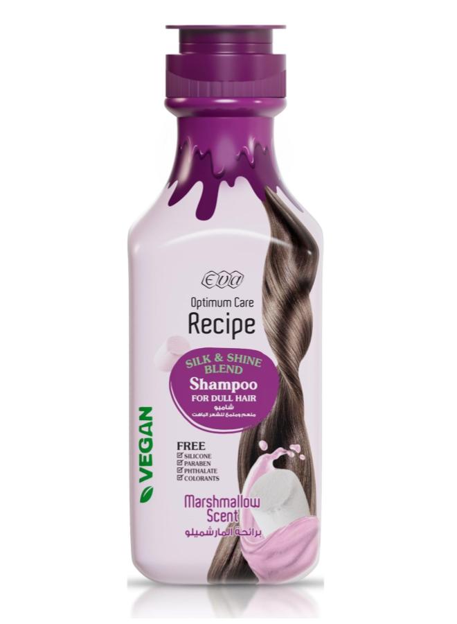 شامبو إيفا أوبتيموم كير ريسيب سيلك آند شاين بليند برائحة المارشميلو 350 مل