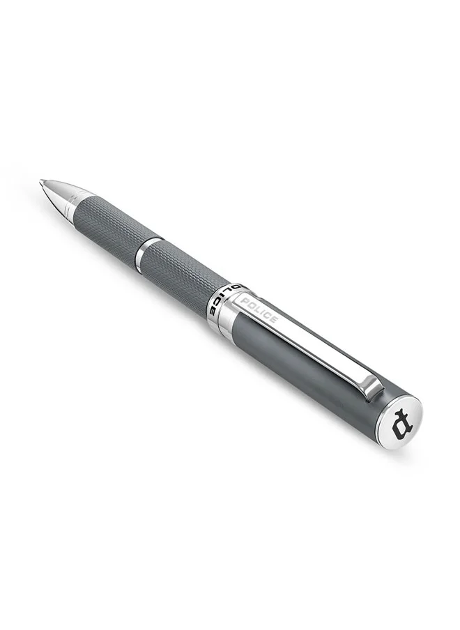 POLICE Segoe Pen Grey Textured Body  Contrasting Trims  Signature