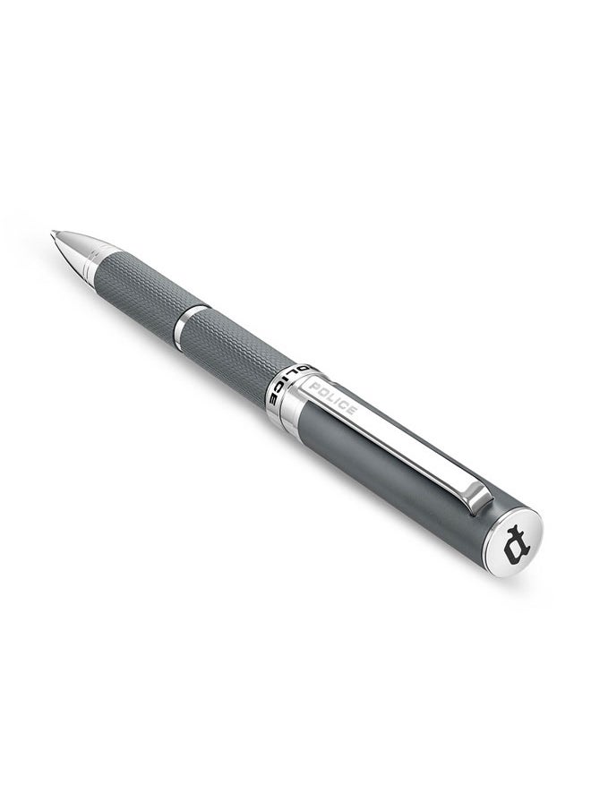 POLICE Segoe Pen Grey Textured Body  Contrasting Trims  Signature  - Image 2