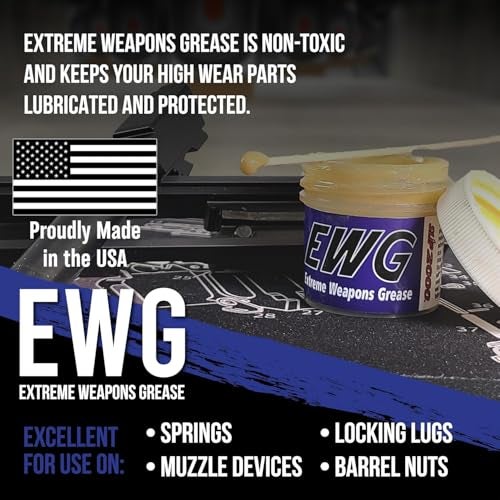 Slip2000 SLIP 2000 Extreme Weapons Grease (EWG), Reduces Friction and Wear, Grease Lube in Anti-Ware Package, Extreme Pressure Properties, No PTFE, 4 oz - Image 2