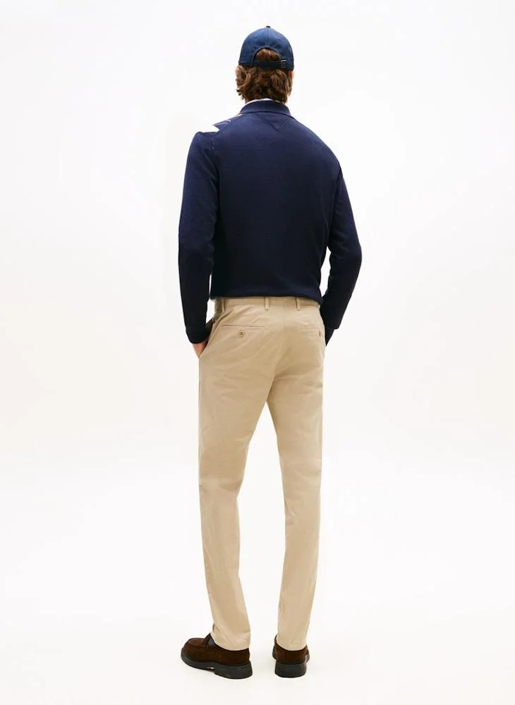 TOMMY HILFIGER Denton Straight Leg Twill Chinos