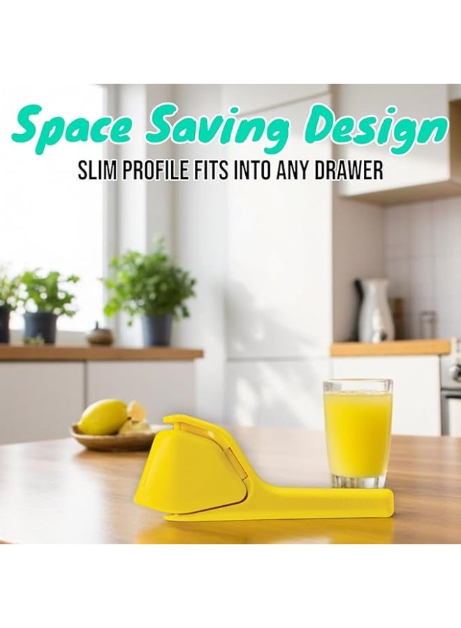 1 PCS Lemon Fluicer Easy Squeeze Manual Lemon Juicer That Folds Flat for Space-Saving Storage for Extracting the Most Juice Possible for Fruit  - Image 5