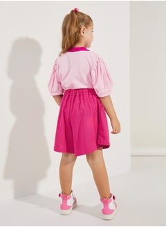 Styli Pink Panther Print Polo T-Shirt & Shorts Set  - Image 5