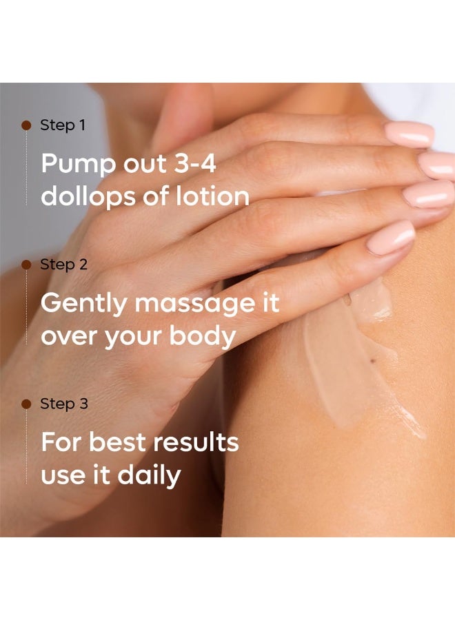 إم كافيين لوشن الجسم إم كافيين المرطب العميق بنكهة الشوكولاتة للبشرة الجافة | مرطب للجسم لجميع المواسم بزبدة الكاكاو وزبدة الشيا | لوشن للجسم غير لزج للنساء والرجال (250 مل) - Image 5