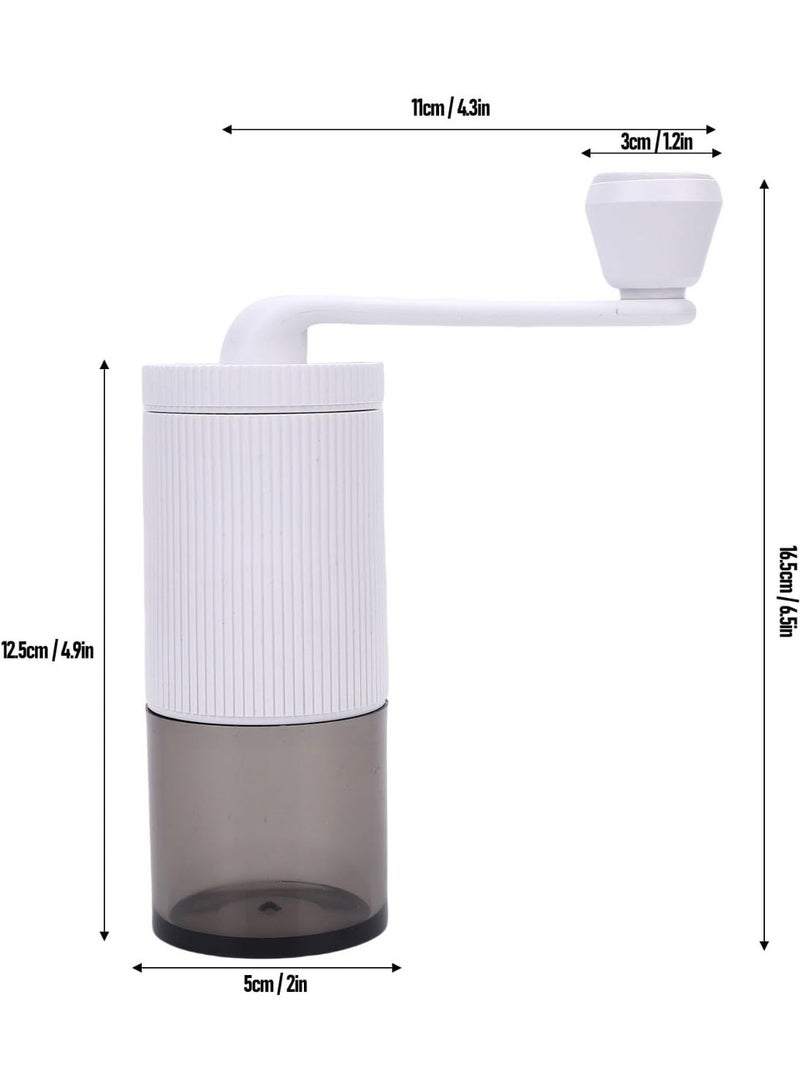 Kimaya Portable Manual Coffee Grinder with Adjustable Ceramic Burr, Hand Crank Coffee Bean Mill for Espresso, Drip, & French Press - 25g Capacity, Matte Finish - Image 5