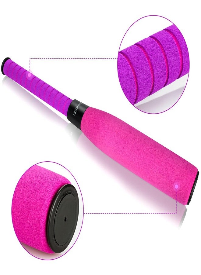 CeleMoon 22 Inch Foam Baseball Bat with 6 Soft Balls for Kids Toddlers Youths Outdoor Indoor Sport T Ball Game Playing (Pink) - Image 4