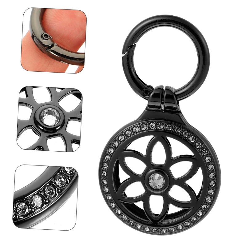 4 Pcs Black Anti Scratch Protective Case Cover for Compact Car Key Tracker Accessory - Image 4