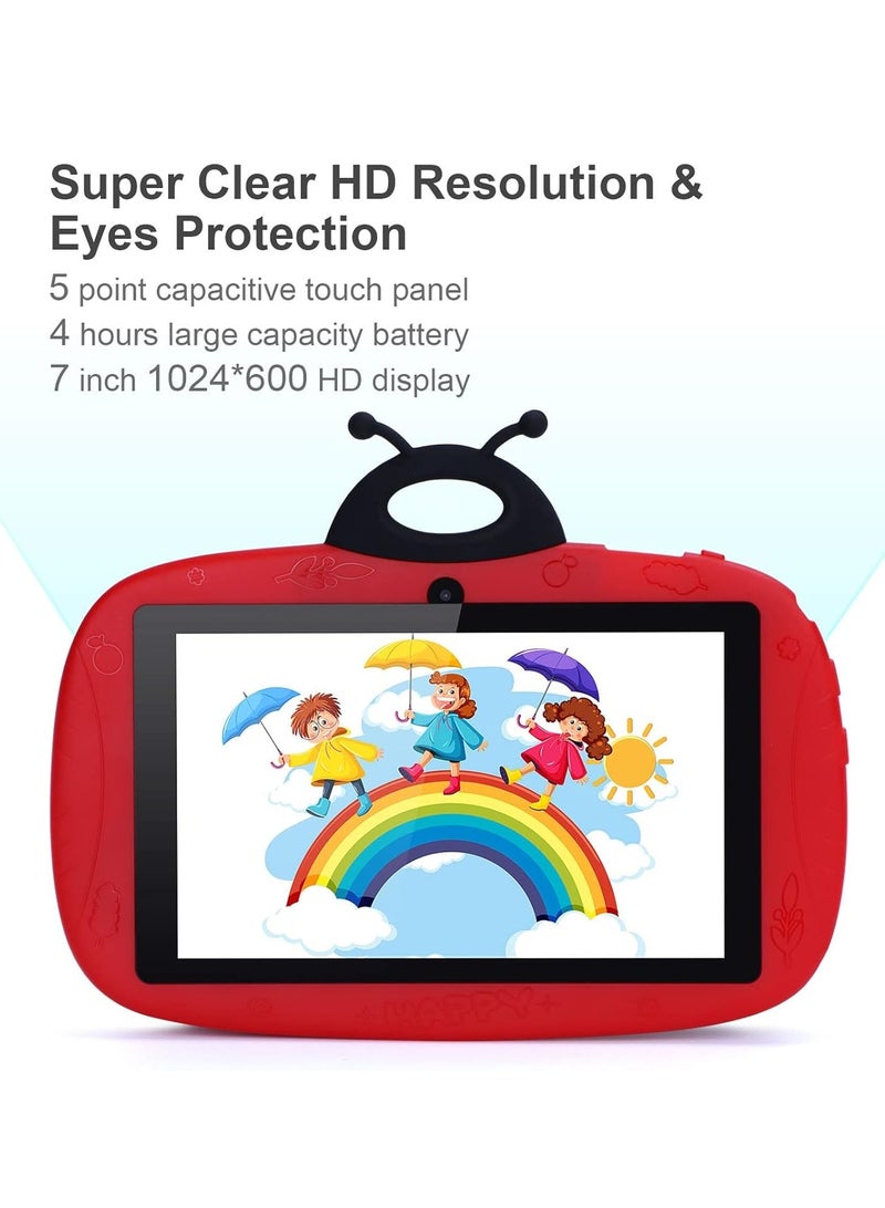 AROAQ Kids Tablet, 32GB ROM Plus 512GB Storage Expandable Smart Tablet, Lightweight And Portable Learning Tablet, HD Screen Display Durable Tablet For Boys And Girls, (1pc) - Image 2