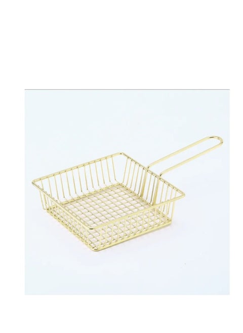 Golden Snack Basket