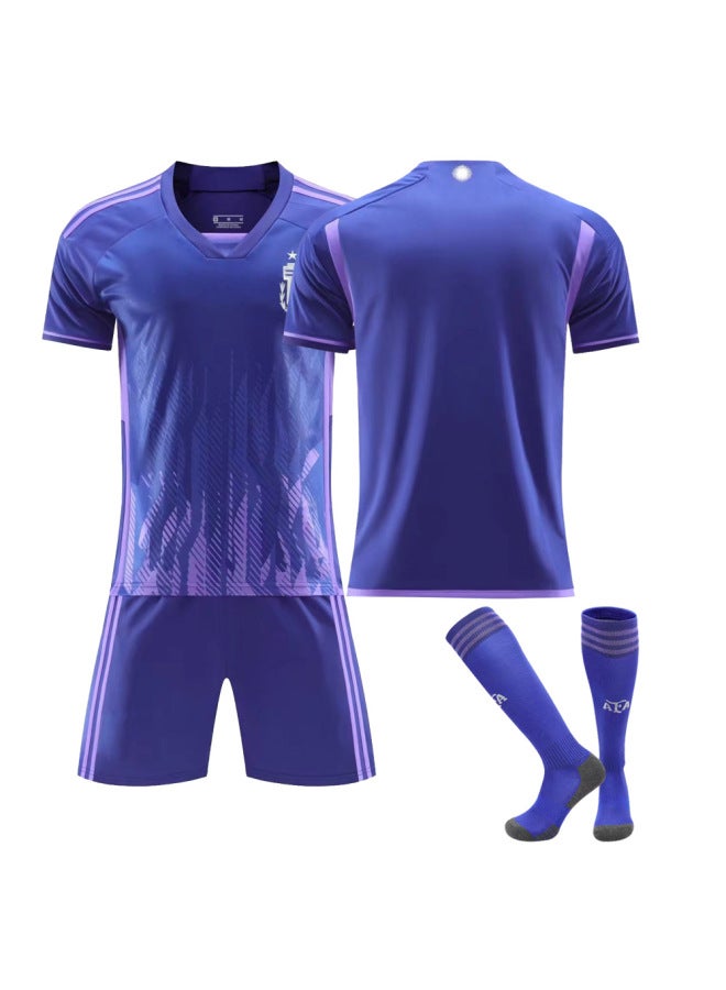 23 Argentina Guest No Size With Socks Football Jersey - Image 1