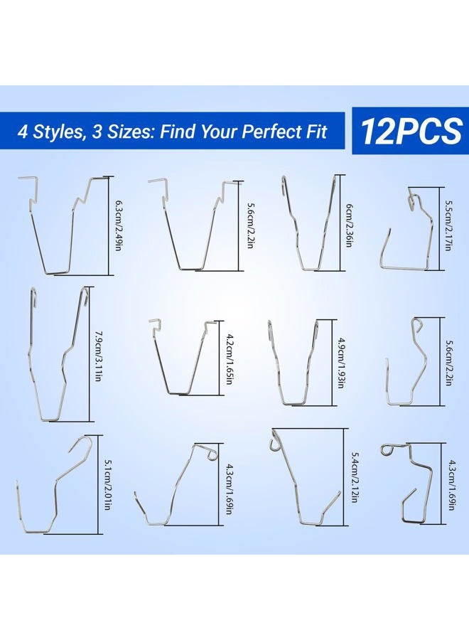 TEANTECH Bulb Retaining Spring Clips for H1/ H3 /H4 /H7-12 PCs Bulb Universal Car Headlight Clamp Headlamp Dip Dipped Beam Hoder - Image 5