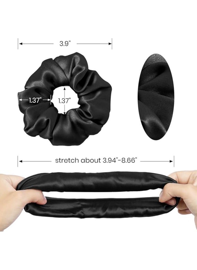 6 Pcs Silky Straight Hair Bundles No Frizz No Damage Elastic Hair Holders - Image 4